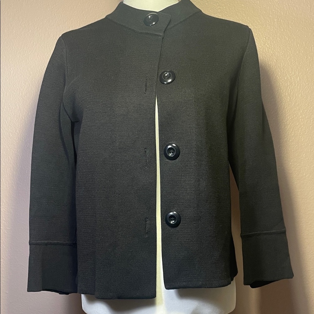 Charter‎ Club Black Textured by Blazer